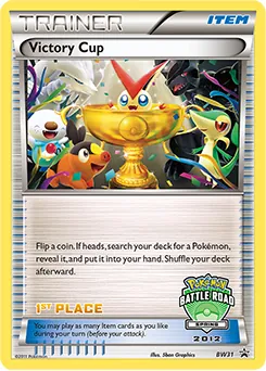 BW Black Star Promos Victory Cup Pokémon card